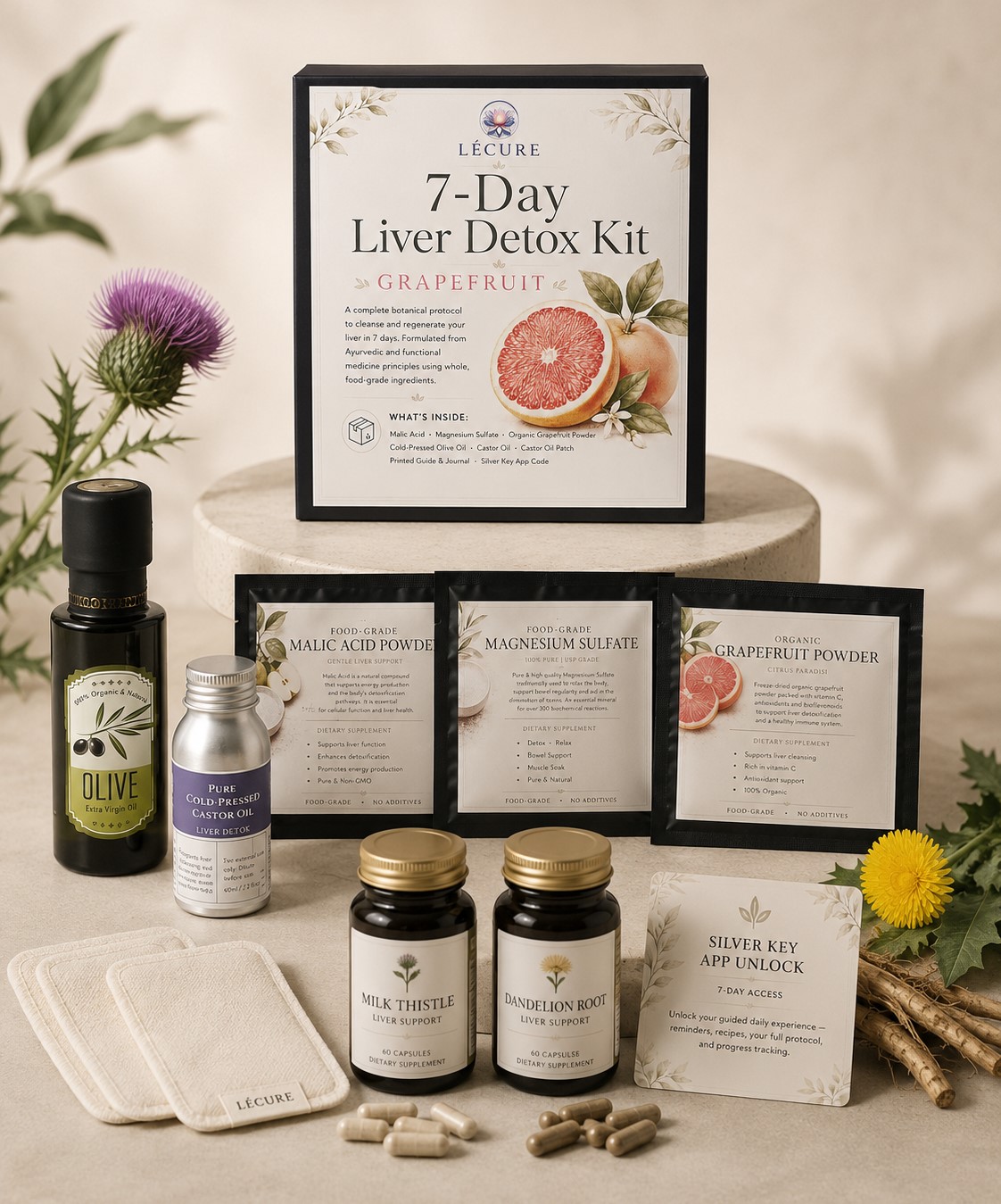 Lécure liver detox kit